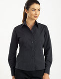 Ladies Charcoal Dark Stripe  Shirt fitted and Semi Fitted