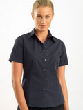 Ladies Charcoal Dark Stripe  Shirt fitted and Semi Fitted