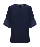 Celine 2113WS CELINE CONTRAST SLEEVE TOP