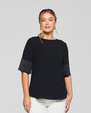 Celine 2113WS CELINE CONTRAST SLEEVE TOP