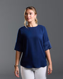 Celine 2113WS CELINE CONTRAST SLEEVE TOP