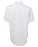 Fairmark Short Sleeve Unisex White Pilot Shirt TP3S