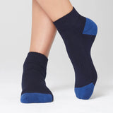 NNT Bamboo Contrast Heel Sports Ankle Socks