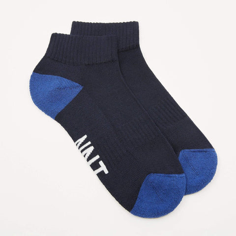 NNT Bamboo Contrast Heel Sports Ankle Socks
