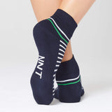 NNT Bamboo Contrast Heel Sports Ankle Socks