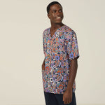 WATER DREAM INDIGENOUS SCRUB TOP