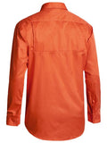 HI VIS COOL LIGHTWEIGHT DRILL SHIRT LONG SLEEVE BS6894