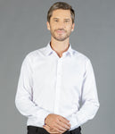 Ultimate White Long Sleeve Shirt Slim Fit 1908L