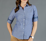 Womens Hardware Casual Long Sleeve Shirt 1713WHL