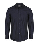 Soho Men's Dot Print Long Sleeve Shirt 1743L