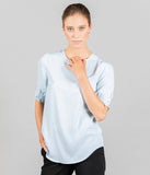 WILLOW SHORT SLEEVE BUTTON CUFF TOP 1751WS