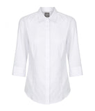 Ultimate White Women's 3/4 Sleeve Shirt 1908WZ