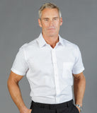 Ultimate White Short Sleeve Shirt Slim Fit 1908S