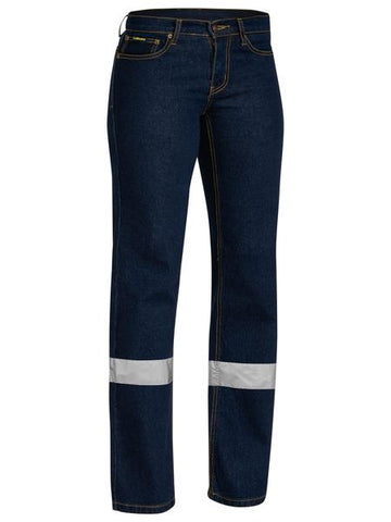 WOMEN'S TAPED STRETCH JEAN BPL6712T