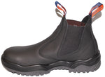 Mongrel 240020 Safety Boots Black - Elastic Side