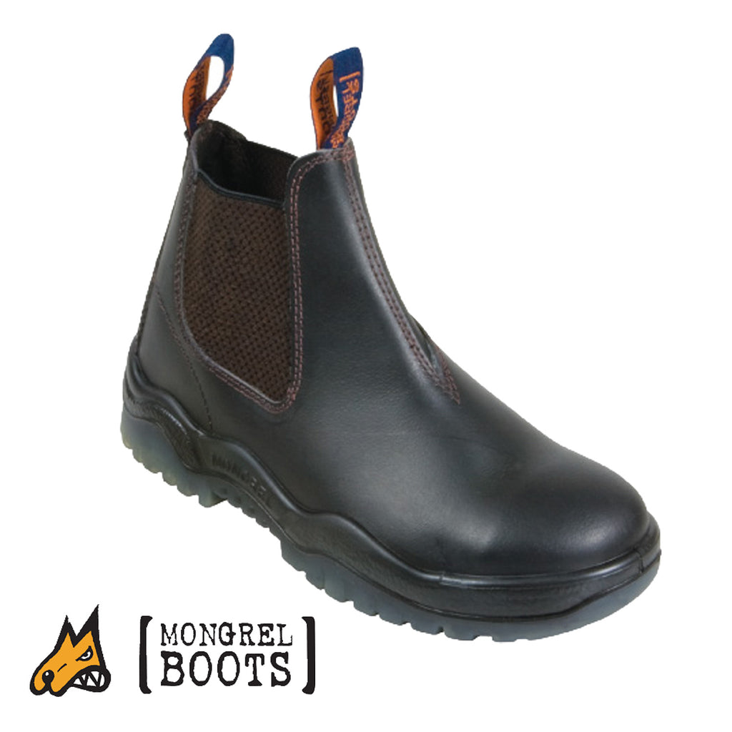 Mongrel 240040, Work Boots. Steel Toe Safety. Wheat. Elastic - Foto 4