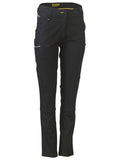 WOMEN'S MID RISE STRETCH COTTON PANTS BPL6015