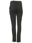 WOMEN'S MID RISE STRETCH COTTON PANTS BPL6015