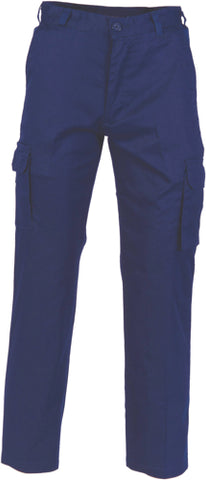 Lightweight Cotton Drill Cargo Work Pants 3316