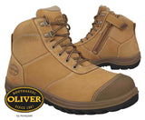 Oliver 34662 Zip Side Safety Boots