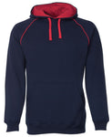 KIDS & ADULTS CONTRAST FLEECY HOODIE NAVY OPTIONS