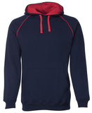 KIDS & ADULTS CONTRAST FLEECY HOODIE NAVY OPTIONS