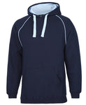 KIDS & ADULTS CONTRAST FLEECY HOODIE NAVY OPTIONS