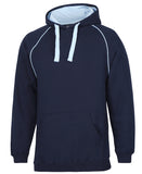 KIDS & ADULTS CONTRAST FLEECY HOODIE NAVY OPTIONS