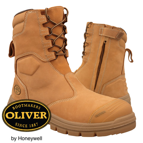 Oliver Safety Boots High - Zip Side 55385