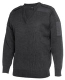 KNITTED EPAULETTE JUMPER 6EJ