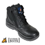Mongrel 961020 Black ZipSider Boot - SE Series/Non-Safety