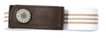 Berkeley Striped Snap On Waist Ties