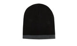 Roll Down 2 Tone Acrylic Beanie