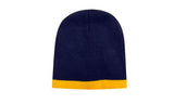 Roll Down 2 Tone Acrylic Beanie