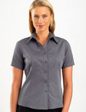 ladies-jk-chambray-graphite-semi-tailored-short-sleeve