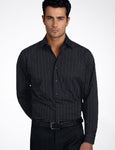 mens-black-fine-stipe-ls-semi-tailored-shirt