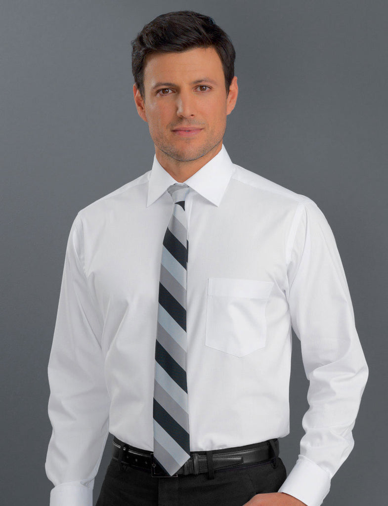 Plain white business shirt hotsell