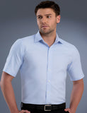 mens-business-pinpoint-oxford-sky-slim-uv-short-sleeve