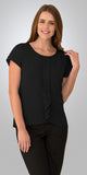 ladies-cascade-short-sleeve-black