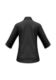 ladies-base-3/4-sleeve-black-back