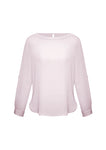 ladies-madison-boatneck-blouse-long-sleeve-blush-front