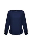 ladies-madison-boatneck-blouse-navy-front