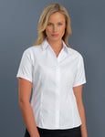 ladies-poplin-white-shortsleeve-semi-tailored-fit