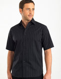 mens-black-fine-stripe-ss-shirt
