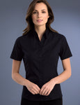 ladies-blouse-poplin-slim-fit-ss-black