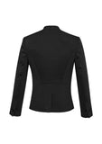 Womens Rococco Single Button Collarless Jacket