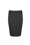Womens Rococco Panelled Skirt With Rear Split