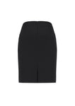 Womens Siena Front Pleat Straight Skirt