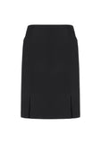 Womens Siena Front Pleat Straight Skirt