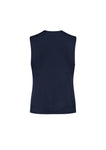 Womens Comfort Wool Longline Vest